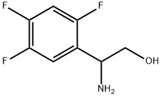 2-AMINO-2-(2,4,5-TRIFLUOROPHENYL)ETHAN-1-OL Struktur