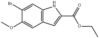 ETHYL 6-BROMO-5-METHOXYINDOLE-2-CARBOXYLATE