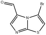 3-bromoimidazo[2,1-b]thiazole-5-carbaldehyde Struktur