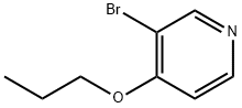 3-Bromo-4-(n-propoxy)pyridine Struktur