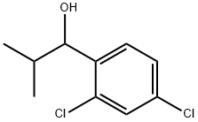 1-(2,4-dichlorophenyl)-2-methylpropan-1-ol Struktur