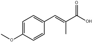 3-(4-METHOXYPHENYL)-2-METHYL-2-PROPENOIC ACID Struktur