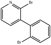 2-BROMO-3-(2-BROMOPHENYL)PYRIDINE Struktur