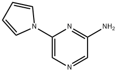 2-Amino-6-(1H-pyrrol-1-yl)pyrazine Struktur