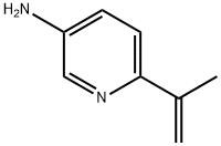 3-Amino-6-(iso-propenyl)pyridine Struktur