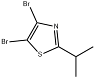 4,5-Dibromo-2-(iso-propyl)thiazole Struktur