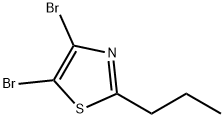 4,5-Dibromo-2-(n-propyl)thiazole Struktur