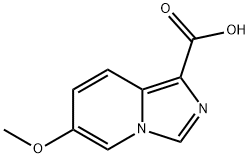 6-methoxyimidazo[1,5-a]pyridine-1-carboxylic acid Struktur