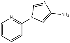 4-Amino-1-(2-pyridyl)imidazole Struktur