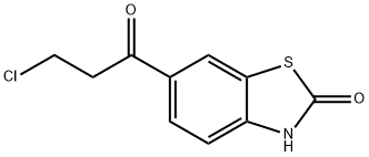 6-(3-chloropropanoyl)benzo[d]thiazol-2(3H)-one Struktur