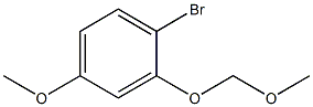 1-Bromo-4-methoxy-2-(methoxymethoxy)benzene Struktur