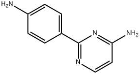 4-Amino-2-(4-aminophenyl)pyrimidine Struktur