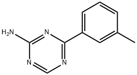 4-(3-Tolyl)-1,3,5-triazin-2-amine Struktur