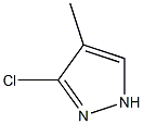 3-chloro-4-methyl-1H-pyrazole Struktur