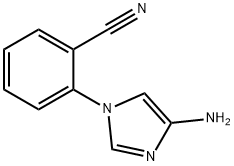 4-Amino-1-(2-cyanophenyl)imidazole Struktur