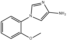 4-Amino-1-(2-methoxyphenyl)imidazole Struktur