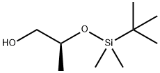 (S)-2-((tert-butyldimethylsilyl)oxy)propan-1-ol Struktur