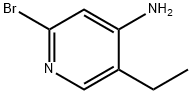 2-Bromo-4-amino-5-ethylpyridine Struktur