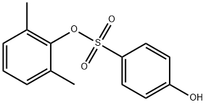 2,6-dimethylphenyl 4-hydroxybenzenesulfonate Struktur