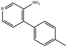 3-AMINO-4-(4-TOLYL)PYRIDINE Struktur