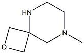 8-methyl-2-oxa-5,8-diazaspiro[3.5]nonane Struktur