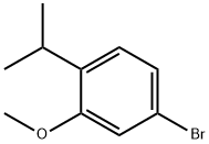 4-bromo-1-isopropyl-2-methoxybenzene Struktur