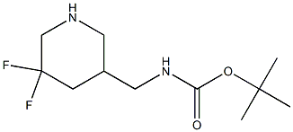 tert-butyl ((5,5-difluoropiperidin-3-yl)methyl)carbamate|tert-butyl ((5,5-difluoropiperidin-3-yl)methyl)carbamate