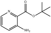 tert-butyl 3-aminopyridine-2-carboxylate Struktur