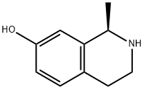 (1R)-1-methyl-1,2,3,4-tetrahydroisoquinolin-7-ol Struktur