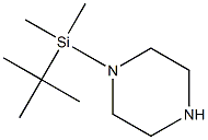 tert-butyl-dimethyl-piperazin-1-ylsilane Struktur