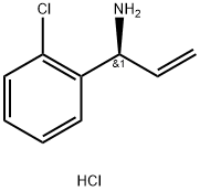 (1S)-1-(2-CHLOROPHENYL)PROP-2-EN-1-AMINE HCL Struktur