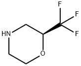 (2S)-2-(TRIFLUOROMETHYL)MORPHOLINE Struktur