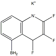 potassium trifluoro(quinolin-5-yl)boranuide Struktur