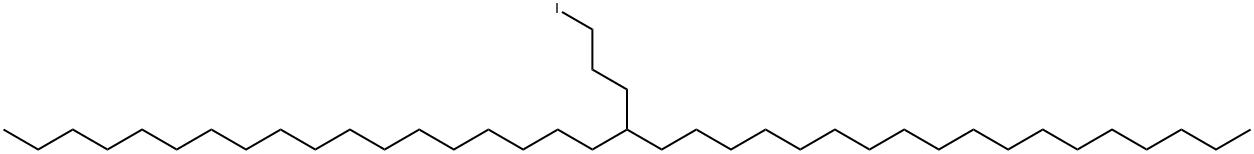 19-(3-iodopropyl)heptatriacontane Struktur