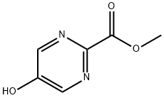 METHYL 5-HYDROXYPYRIMIDINE-2-CARBOXYLATE Struktur