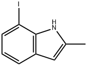 7-iodo-2-methyl-1H-indole Struktur