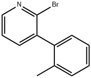 2-Bromo-3-(2-tolyl)pyridine Struktur