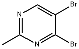 4,5-Dibromo-2-methylpyrimidine Struktur