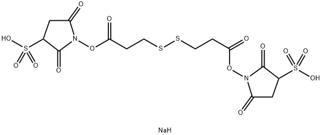 3,3'-Dithiobispropionic Acid Bis-sulfosuccinimidyl Ester Disodium Salt 90% Struktur