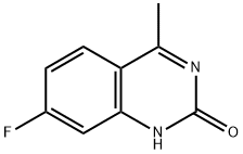 7-fluoro-4-methylquinazolin-2-ol Struktur