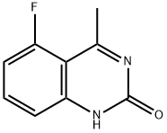 5-fluoro-4-methyl-1,2-dihydroquinazolin-2-one Struktur