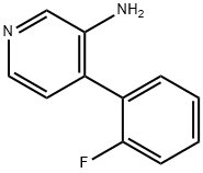 4-(2-FLUOROPHENYL)PYRIDIN-3-AMINE Struktur