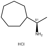 (1R)-1-cycloheptylethan-1-amine hydrochloride Struktur