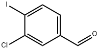 Benzaldehyde, 3-chloro-4-iodo- Struktur