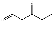 Pentanal, 2-methyl-3-oxo- Struktur