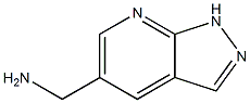 1H-pyrazolo[3,4-b]pyridin-5-ylmethanamine Struktur