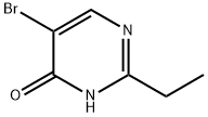 5-bromo-2-ethyl-3,4-dihydropyrimidin-4-one Struktur