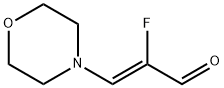 (2Z)-2-fluoro-3-(morpholin-4-yl)acrylaldehyde Struktur