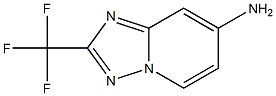 2-(trifluoromethyl)-[1,2,4]triazolo[1,5-a]pyridin-7-amine Struktur