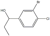 1-(3-bromo-4-chlorophenyl)propan-1-ol|